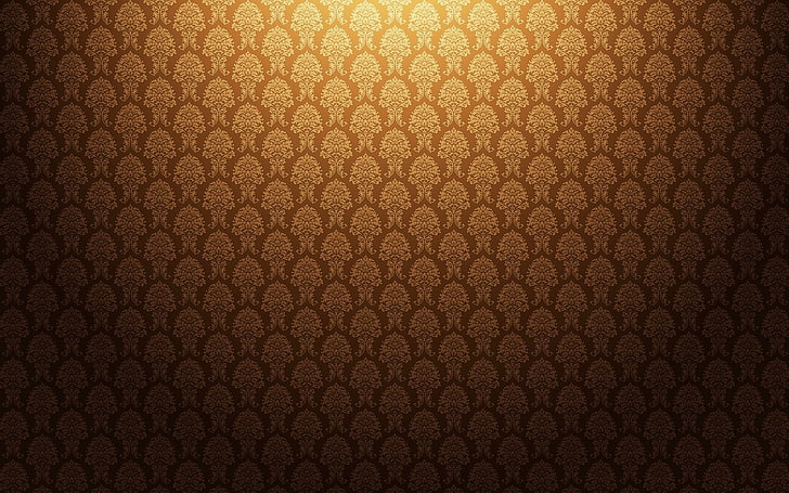 Gold, Antique, Background, Patterns, HD wallpaper