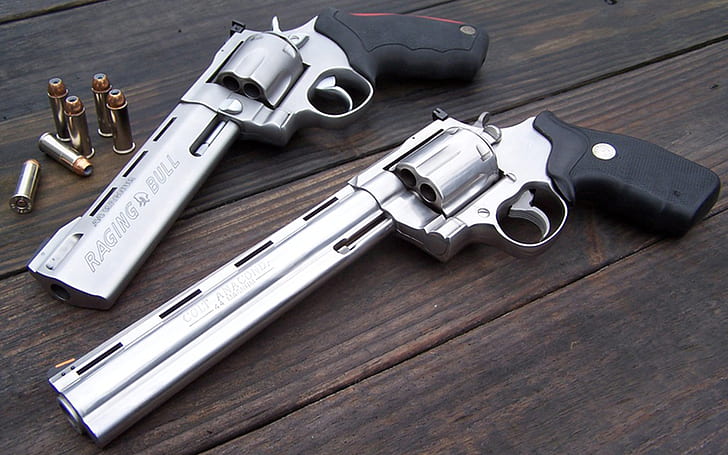 Anaconda, .44 Magnum, revólver, Touro Indomável, Colt, Touro, arma, HD papel de parede