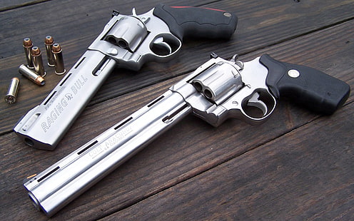 Анаконда, .44 Магнум, револьвер, Бешеный бык, Кольт, Телец, пистолет, HD обои HD wallpaper