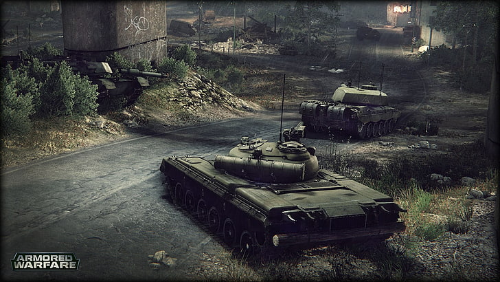 Gepanzerte Kriegsführung, Panzer, Videospiele, HD-Hintergrundbild