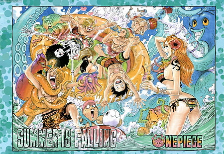 One Piece, piratas con sombrero de paja, Fondo de pantalla HD HD wallpaper