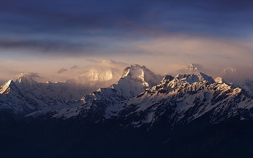 Everest Dağı, dağlar, HD masaüstü duvar kağıdı HD wallpaper