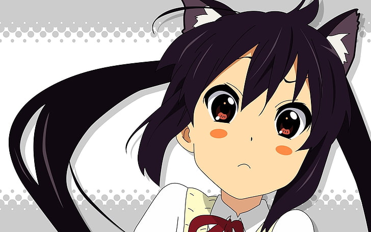 K-ON !, Azunyan, Nakano Azusa, Nekomimi, Anime Girls, Anime, HD-Hintergrundbild
