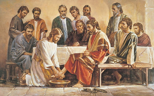 متدين ، يسوع ، الرسل ، الرسم ، الناس ، الدين، خلفية HD HD wallpaper