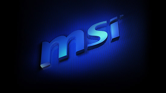MSI, logo, Wallpaper HD HD wallpaper