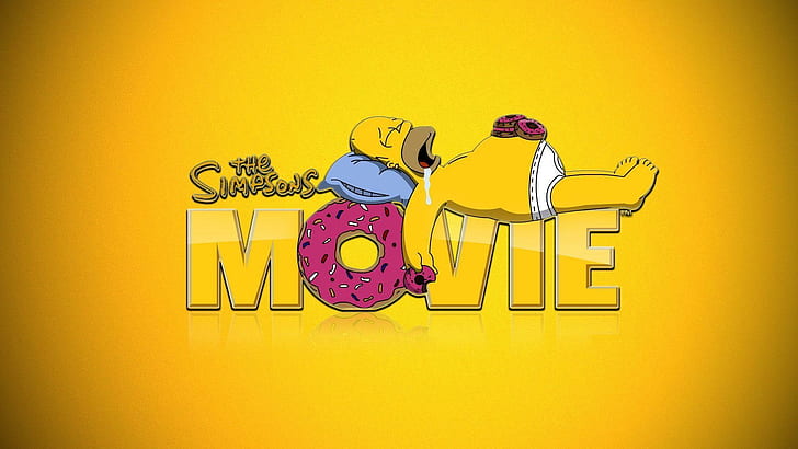 The Simpsons Movie ภาพยนตร์เรื่องซิมป์สันภาพยนตร์, วอลล์เปเปอร์ HD