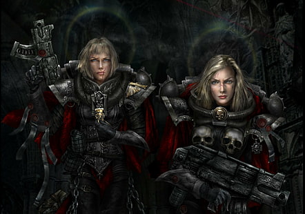 Warhammer, Adepta Sororitas, siostry bitwy, Tapety HD HD wallpaper