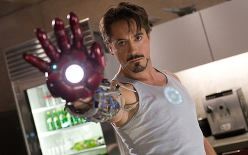 Iron Man, Robert Downey Jr., Tony Stark, HD tapet HD wallpaper