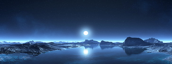風景 写真 星 天の川 夜 自然 デュアルモニター Hdデスクトップの壁紙 Wallpaperbetter