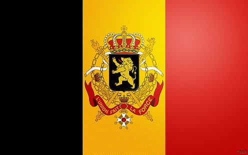 Belgium, flag, HD wallpaper HD wallpaper