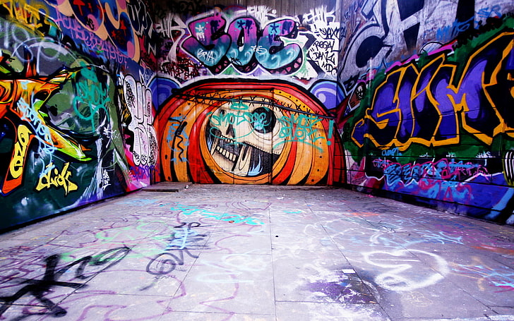 графити стена изкуства, етикети, стена, графити, изкуство, стил, тагове, HD тапет