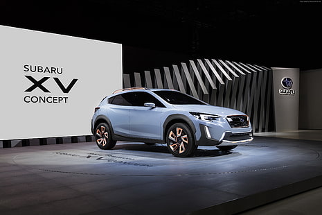 Subaru XV 2017, Geneve Motor Show, koncept, HD tapet HD wallpaper