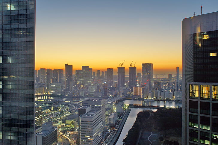 高層都市ビル、東京、東京、朝、グロー、東京、モルゲンロート、東京、高層ビル、ソニーアルファ、Nex-5N、emount、キヤノンFD、ヴィンテージ、プライムレンズ、ベスト、マニュエル、マニュアル、焦点距離、光、Licht、日本、アジア、超高層ビル、都市の景観、日の出、本物、探検、人気のあります、冬、1月、都市のスカイライン、夜、建築、ビジネス、都市のシーン、日没、ダウンタウン地区、夕暮れ、 HDデスクトップの壁紙