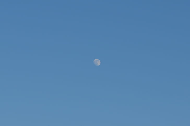 ciel, lune, Fond d'écran HD