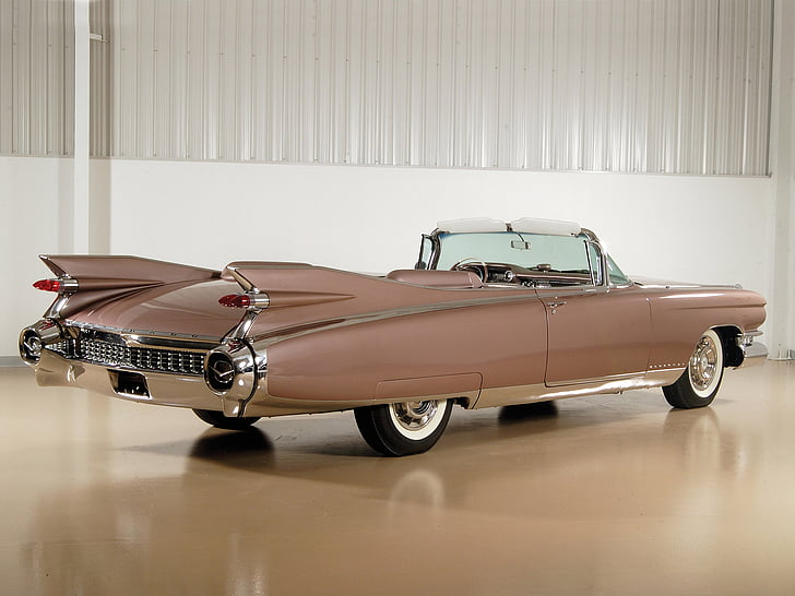 1959, Biarritz, Cadillac, Eldorado, Luxus, Retro, HD-Hintergrundbild