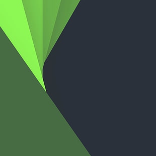 czarno-zielona tapeta cyfrowa, Android, Koła, Zielony, Projekt, 5.0, Szary, Linie, Lollipop, Abstrakcja, Materiał, Tapety HD HD wallpaper