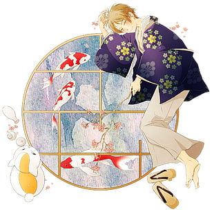 Natsume Book of Friends, Natsume Yuujinchou, anime, HD wallpaper HD wallpaper