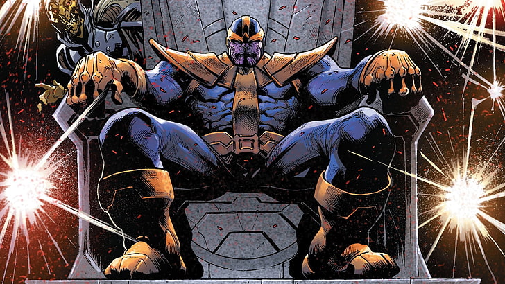 Fumetti, Thanos, Avengers, Avengers: Infinity War, Marvel Comics, Sfondo HD
