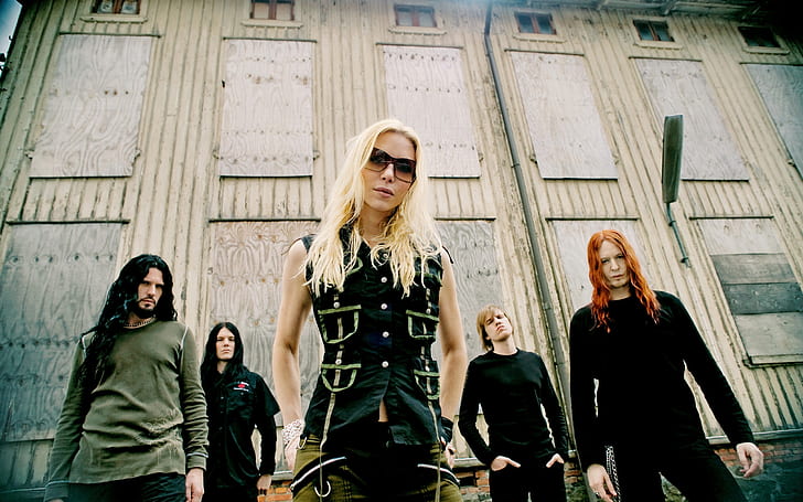 Arch Enemy, melodic death metal, band, singers, music, HD wallpaper