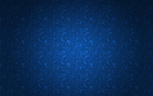 Blue Pattern HD, цифровая / иллюстрации, синий, узор, HD обои HD wallpaper