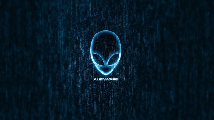 Alienware-logotyp, Alienware, skalle, HD tapet