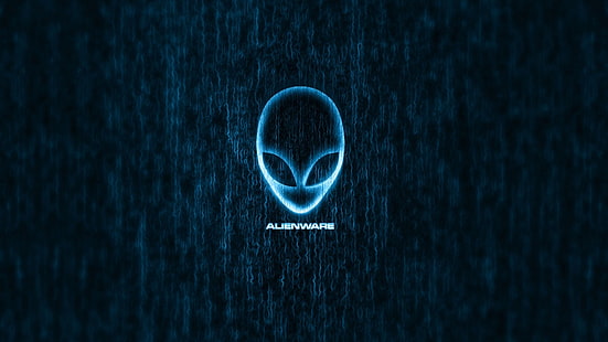 Alienware логотип, Alienware, череп, HD обои HD wallpaper