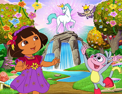 Dora, exploratrice, Fond d'écran HD HD wallpaper