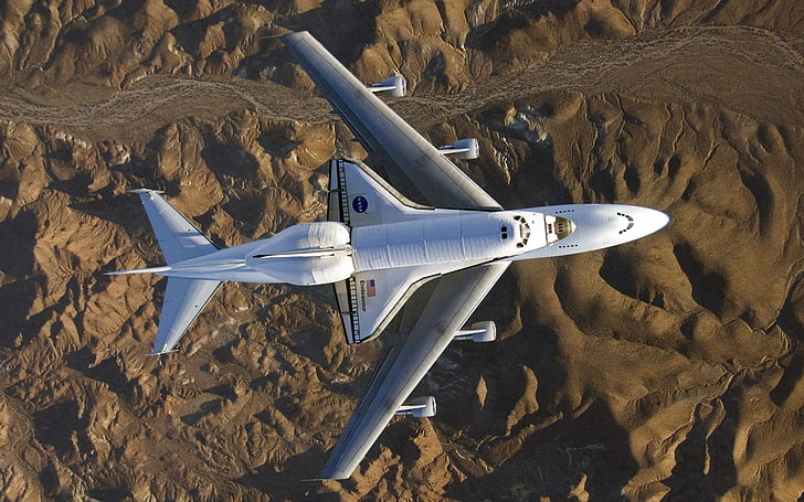 Desert Space Shuttle avions 1680x1050 Nature Deserts HD Art, désert, navette spatiale, Fond d'écran HD