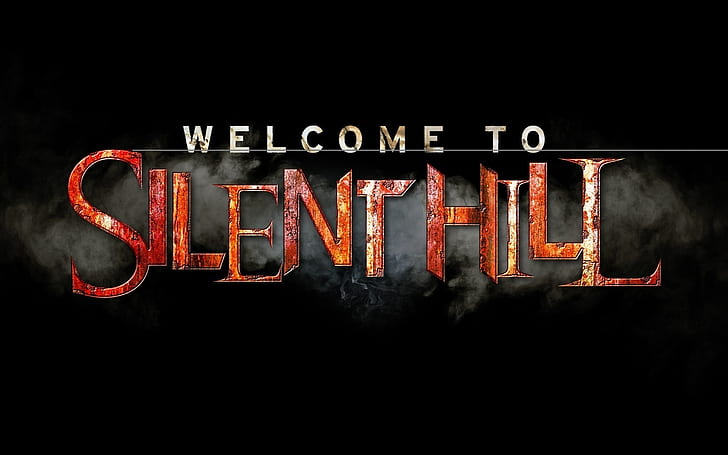 Silent Hill Game, bienvenido al texto de Silent Hill, Silent Hill, Fondo de pantalla HD