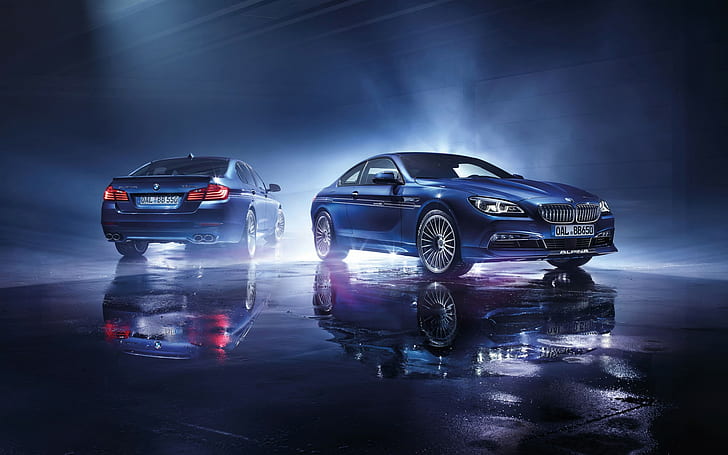2015 Alpina BMW B5 Bi Turbo Edition Car HD, 블루 BMW M3 쿠페, 2015, 알피나, 에디션, 터보, HD 배경 화면