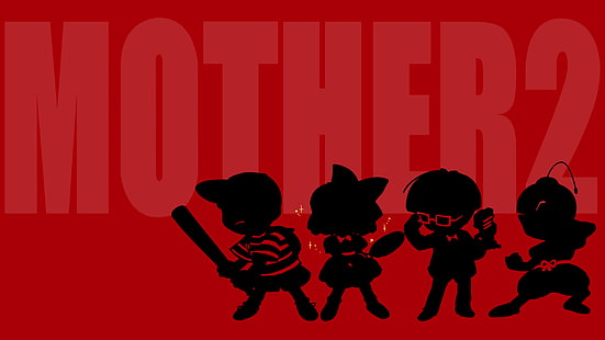 Video Game, EarthBound, Jeff (EarthBound), Mother 2, Ness (EarthBound), Paula (EarthBound), Poo (EarthBound), Wallpaper HD HD wallpaper