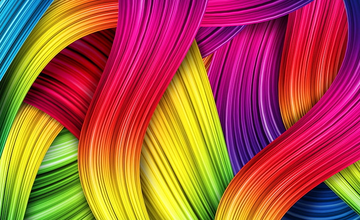 Wallpaper warna-warni, pola warna-warni, Aero, Colorful, Wallpaper HD