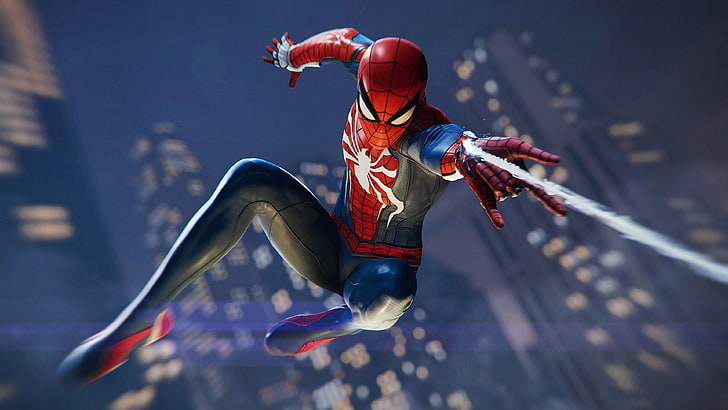 Spider Man 2018 4K Game Desktop, HD wallpaper