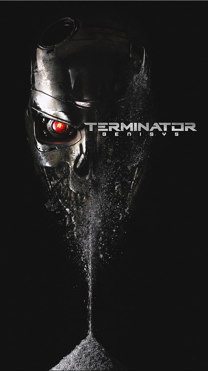 Terminator Genisys Poster 2015, тапет за филми на Terminator, Филми, Холивудски филми, Холивуд, 2015, HD тапет, тапет за телефон