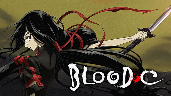 Аниме, Blood-C, Сая Кисараги, HD обои HD wallpaper