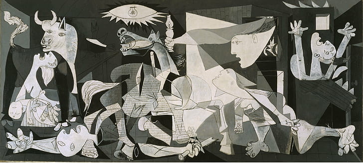 Klassische Kunst, Kubismus, Guernica, Pablo Picasso, HD-Hintergrundbild