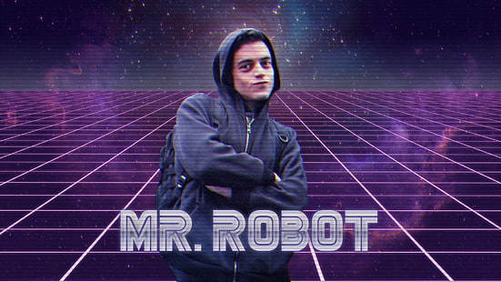 Rami Malek, Mr. Robot, hackerman, hacking, Elliot (Mr. Robot), Rami Malek, HD wallpaper HD wallpaper