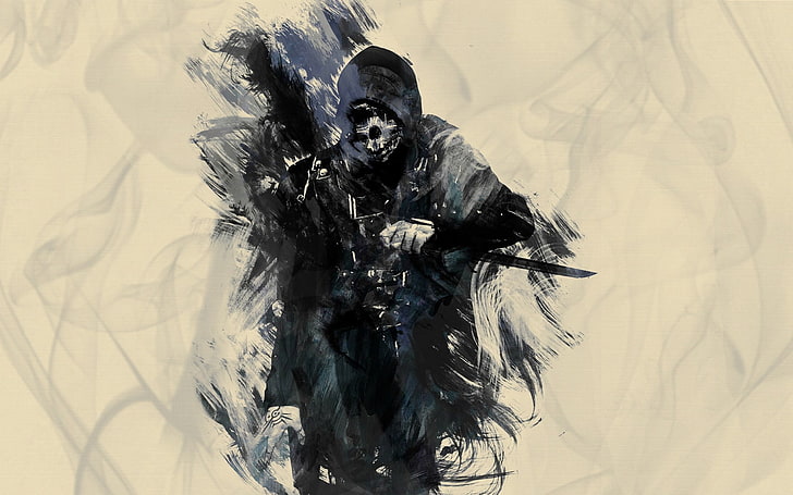 Corvo, Dishonored, Fan Art, video games, HD wallpaper