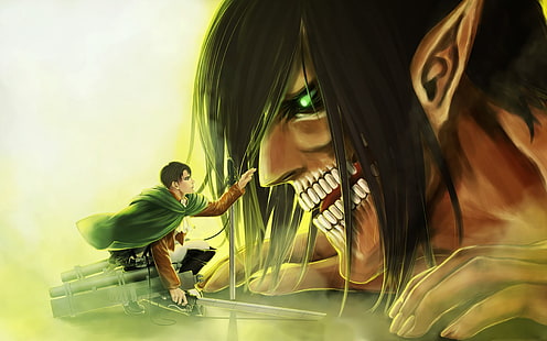 Attack on Titan Anime HD, desenho animado / história em quadrinhos, anime, ataque, titan, HD papel de parede HD wallpaper