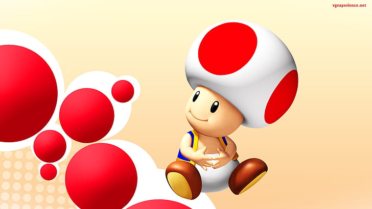 Mario, Toad (Mario), HD wallpaper