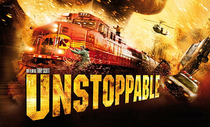 action, locomotive, thriller, train, unstoppable, HD wallpaper