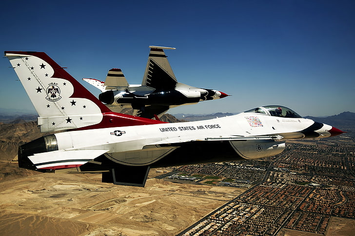 united states air force thunderbirds, HD wallpaper