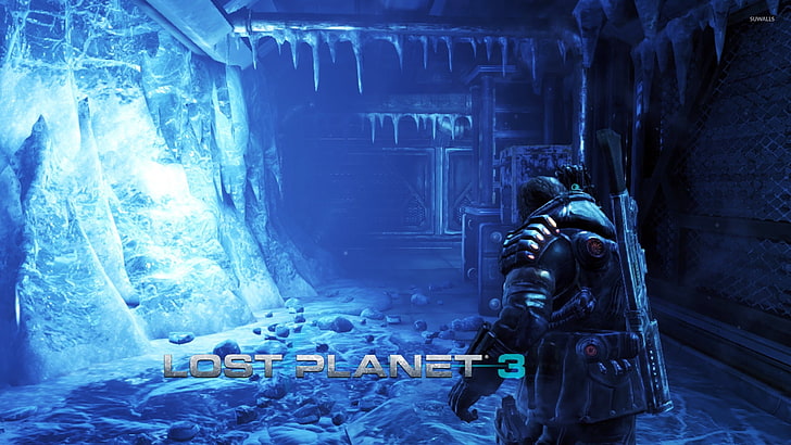 action, fighting, futuristic, lost, planet, sci-fi, shooter, tps, HD wallpaper