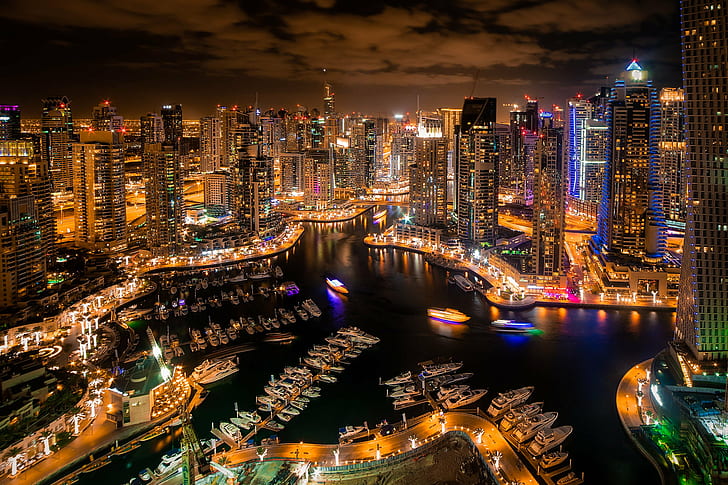 Geceleri Urban Area skyline fotoğrafı, Dubai Marina, photo, Urban Area, ufuk çizgisi, gece, Dubai Marina, BAE, Nightscape, Cityscape, HDR, Gökdelenler, Cayan Kulesi, gece, kentsel Skyline, asya, mimari, gökdelen, ünlü yerşehir merkezinde, kentsel sahne, iş, Çin - Doğu Asya, şehir, modern, kule, ışıklı, seyahat, alacakaranlık, HD masaüstü duvar kağıdı