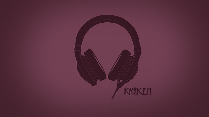 ilustrasi headphone hitam, Razer, headphone, minimalis, permainan video, Wallpaper HD