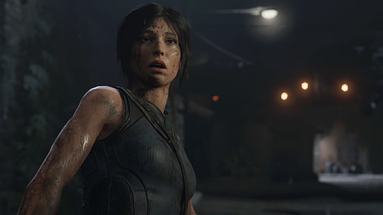 Shadow of the Tomb Raider, Tomb Raider, Лара Крофт, компьютерные игры, видеоигры, снимок экрана, HD обои HD wallpaper