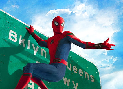 Spider-Man, Spider-Man: Homecoming, Tom Holland, HD wallpaper HD wallpaper