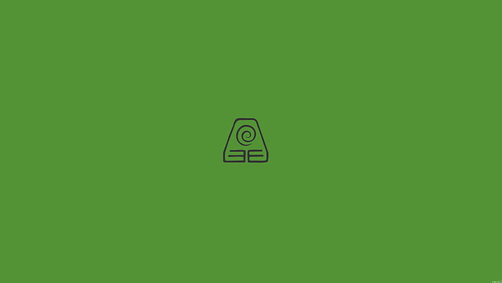 Аватар: The Last Airbender, The Legend of Korra, Korra, минимализъм, зелено, HD тапет