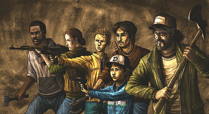 Video Game, The Walking Dead: Musim 2, Clementine (The Walking Dead), Kenny (The Walking Dead), The Walking Dead, Wallpaper HD