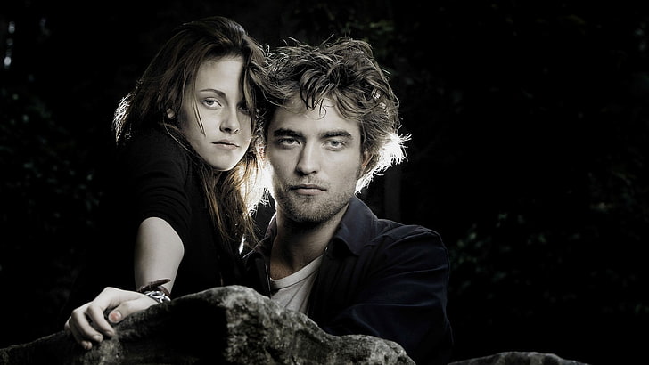 Kristen Stewart, Robert Pattinson, Alacakaranlık, HD masaüstü duvar kağıdı